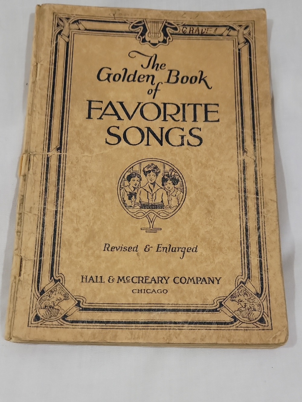 The Golden Book of Favorite Songs - Vintage Songbook 1923